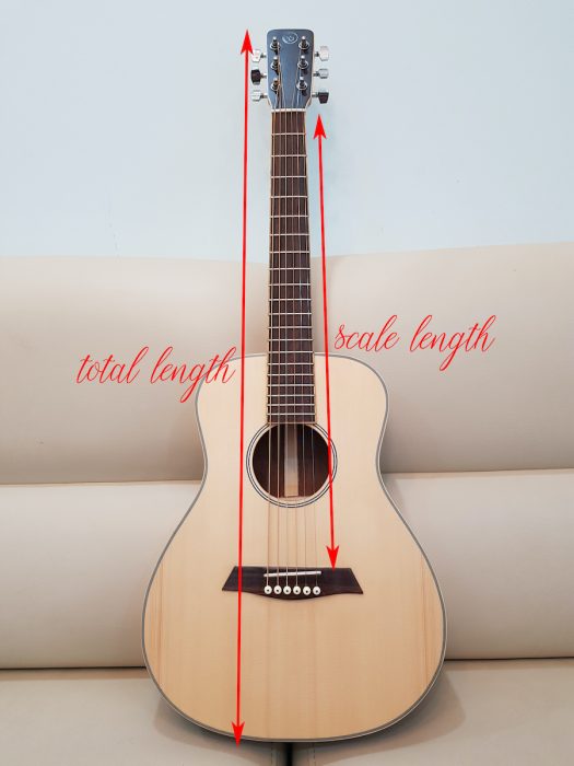 kich thuoc dan guitar