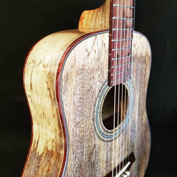 Guitar mini gỗ Koa full solid size 1:2 SGG-KD-34 4