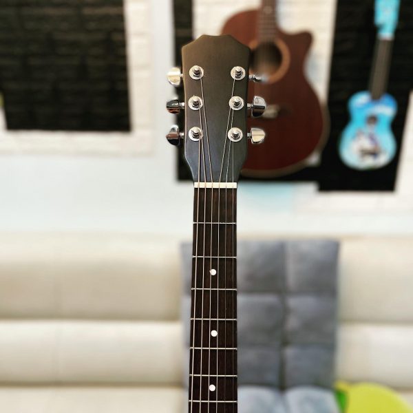 Guitar Acoustic màu đen thùng khuyết SG-HD-B012