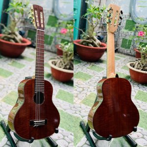 Đàn guitarlele super cao cấp gỗ Koa Hawaii Dáng Jumbo KJ-30