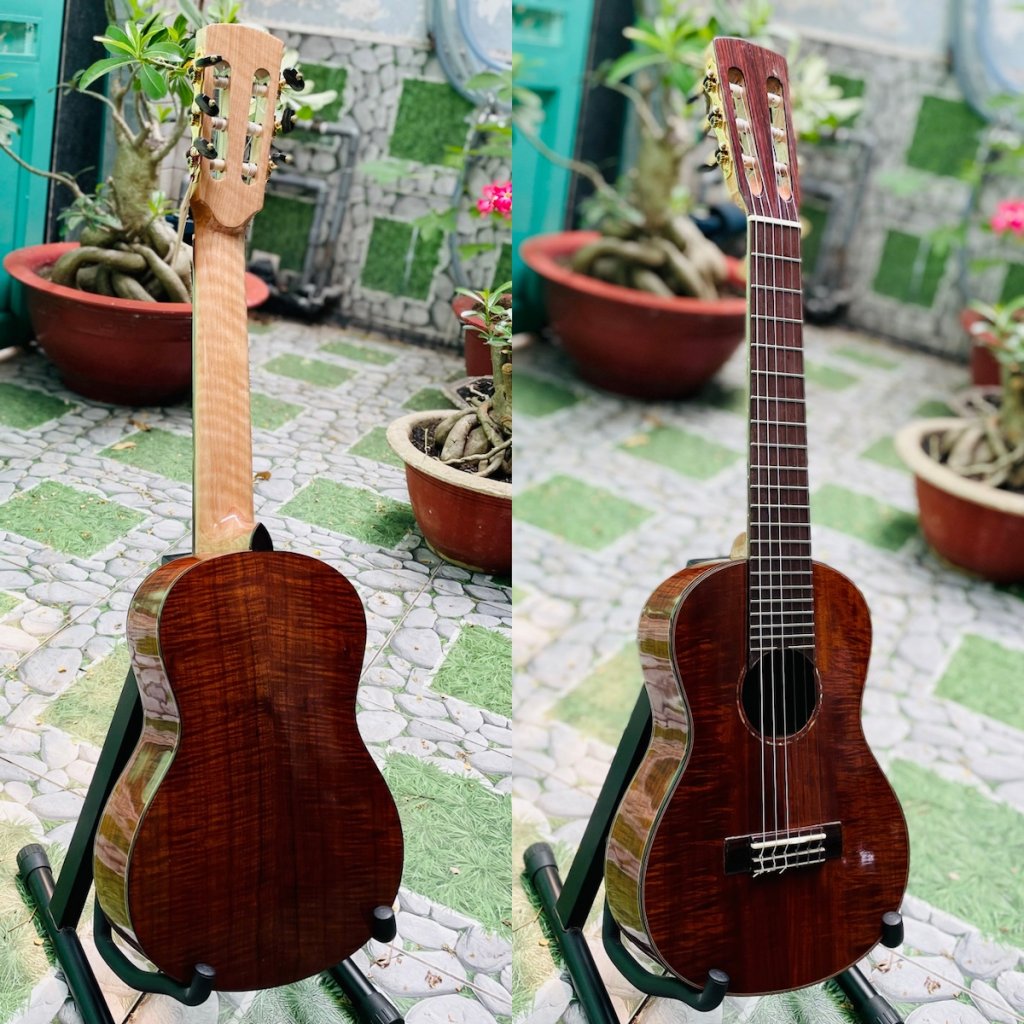 Đàn guitarlele super cao cấp gỗ Koa Hawaii K-30
